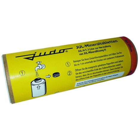 JUDO Mineraltabletten JUL-H für 25 Liter Minerallösung 8600008