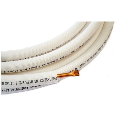 Daikin Kältemittelleitung 3/8" mit Kupfer wärmegedämmt, 25m