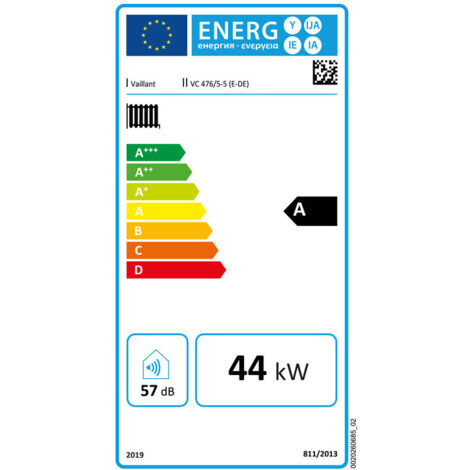 Vaillant ecoTEC plus VC 476/5-5 E Gas-Wandheizgerät Brennwert, 230 V, 109 Prozent