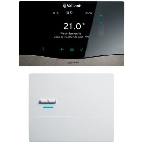 Vaillant Funk-Heizungsregler für VRB 720f/3 sensoCOMFORT, eBUS-Schnittstelle (1/2)