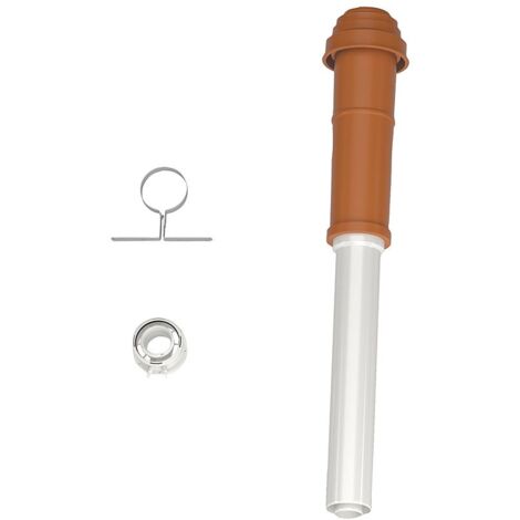 BOSCH Abgaszubehör FC-Set60-C33x oben Grundbausatz C33x, d. 60/100mm, Rot