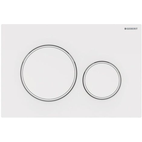 Geberit Sigma20 Betätigungsplatte für 2-Mengen-Spülung, rund,