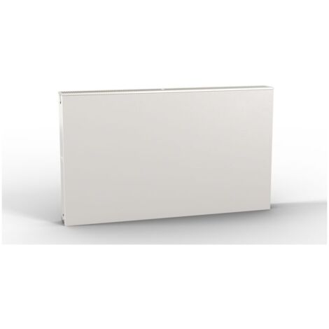 Kermi Plan-Vmulti therm-x2 Flachheizkörper glatt Typ 22 505x102x1205mm, 1613W bei 75/65/20 Grad C, Multi Ventilpos., BK, Weiß (1/5)