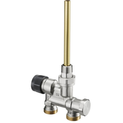 Oventrop Tauchrohrventil Einrohr-System DN 15 3/4" Außengewinde, senkrechte Lanze