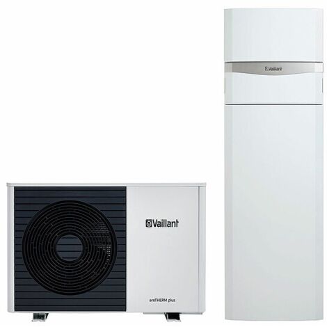 Vaillant Set aroTHERM plus 55/6 A S2 3,4kW, R290, 230V, mit uniTOWER plus, Volumen 185, Zapfprofil L