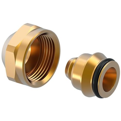 Uponor Vario Klemmringverschraubung PEX, 16x1,8/2,0 x G 3/4" FT Eurokonus
