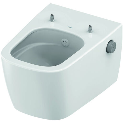 Tece – Dusch-WC mit integrierter Duschfunktion – spülrandlose Keramik – stufenlos einstellbare Wassertemperatur und -menge – für Wandeinbauspülkästen (1/5)