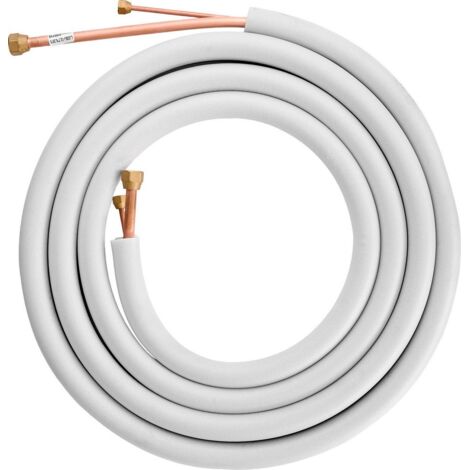 BOSCH Doppelrohr Kupfer-Doppelrohr-Paket 3/8" und 5/8", Länge 5m für Klimageräte