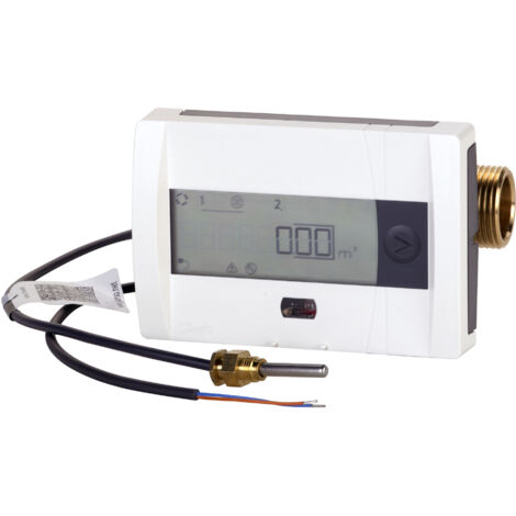 Danfoss SonoSelect10 QP1,5 Wärme-/Kältezähler, DN 15 RL, PN 16 Batt Mbus IP65 4s