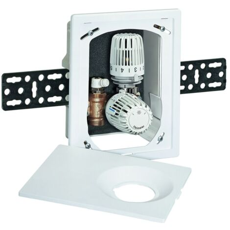 IMI Heimeier UP-Kasten Multibox K-RTL mit Thermostat-ventil und RTL, verchromt (1/3)