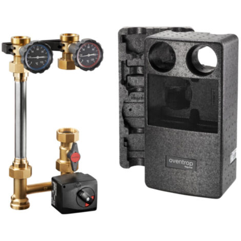 Oventrop Regumat M3-180 Station DN 25 mit Grundfos Alpha 2.1 25-60