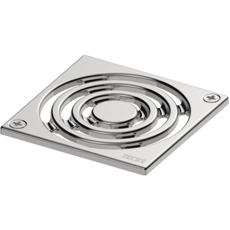 Tece drainpoint S Designrost 100x100mm verschraubbar, Edelstahl (1/4)