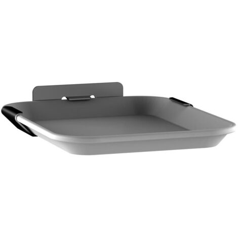 CWS Schalenhalter Aufüutz Wandmontage inklusive Abtropfschale, Edelstahl