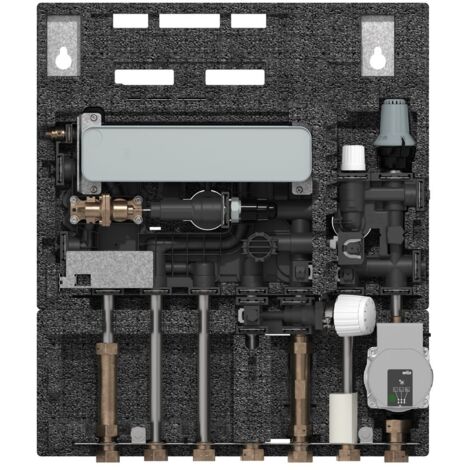 Danfoss Wohnungsstation EvoFlat 4,0 M1 für Fussbodenheizung, 10 bar, 95 Grad C