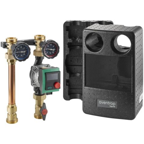 Oventrop Regumat S-180 Station kurze Bauform,Grundfos Alpha 2.1 25-60