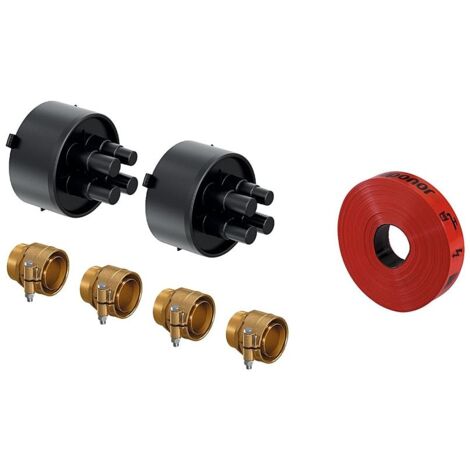 Uponor Ecoflex Rohranschluss Set Thermo Twin HP 40x3,7/175