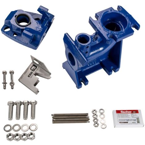 KSB Flanschkrümmer mit Fuss Stangenführung, DN 65, ET 4,5m