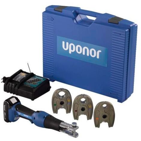 Uponor S-Press Akkumaschine Mini2, mit KSP0 Pressbacken 16/20/25