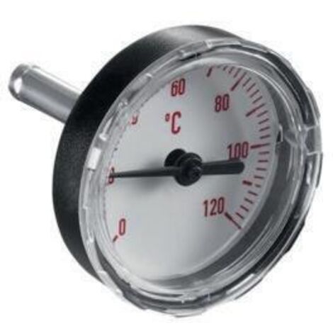 Oventrop Thermometer für Regumat und Regusol Stationen DN 20, Rot