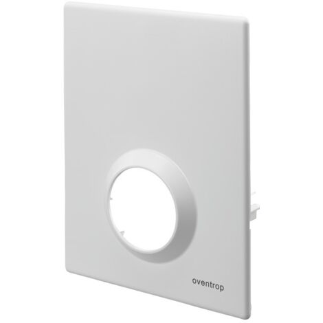 Oventrop Abdeckplatte für Unibo Einzelraumregelung Bautiefe 57mm, verchromt