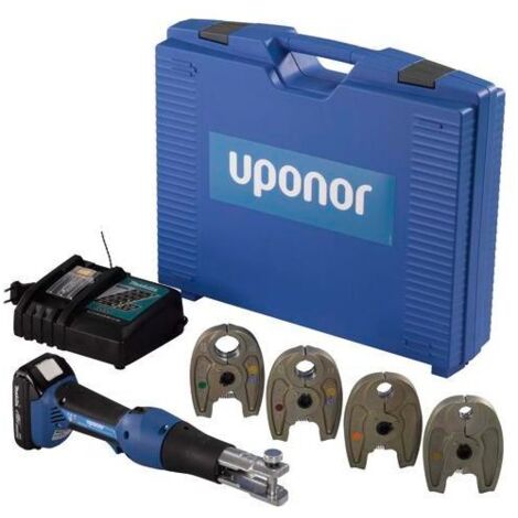 Uponor S-Press Akkumaschine Mini2, mit KSP0 Pressbacken 16/20/25/32