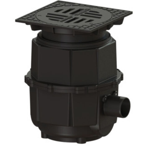 Kessel Hofablauf System 400 DN 100 D 460-590mm, Rückstauverschluss