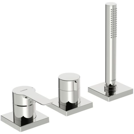 HANSA HANSALIGNA Wannenarmatur, Fertigmontageset, mit