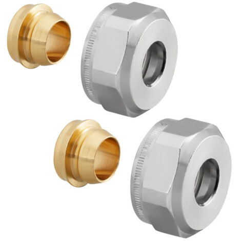 Oventrop Ofix CE Klemmringverschraubung, für Außengewinde 3/4", 12mm, 2fach für Kupferrohre