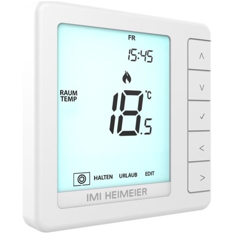 IMI Heimeier Raumthermostat HM-PRT programmierbar 230V, Weiß