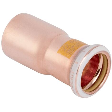 Geberit Mapress Kupfer Reduktion mit Einschubende Gas d 42mm, d1 35mm (1/5)