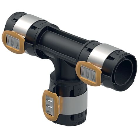 Geberit FlowFit T-Stück egal Außendurchmesser 63mm, PPSU