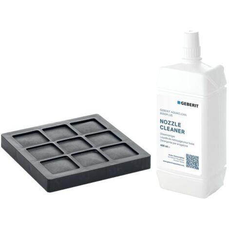 Geberit Aqua Clean Aktivkohlefilter und Düsenreiniger für WC Komplettanlagen