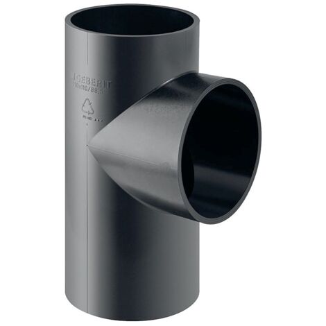Geberit PE Abzweig 88,5 Grad, d 75mm, d1 75mm (1/5)