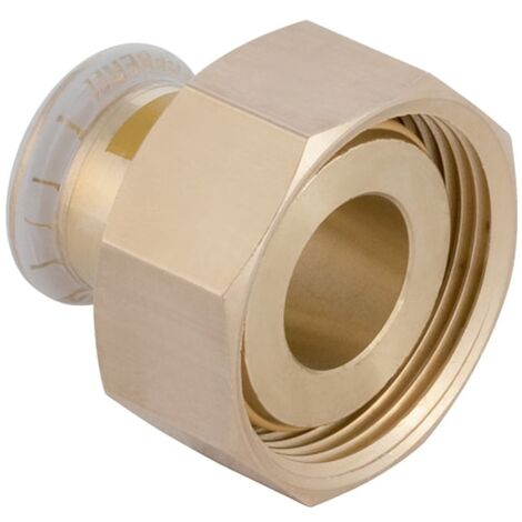 Geberit Mapress Kupfer Übergang mit Überwurfmutter Gas CW602N, d 28mm, G 1 3/8″ (1/5)
