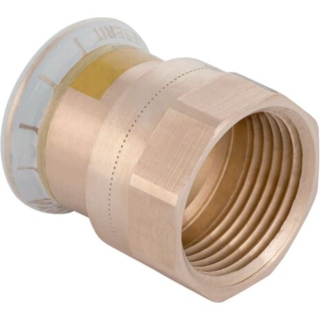 Geberit Mapress Kupfer Übergang mit Innengewinde Gas, d 18mm, Rp 3/4″, Rotguss bleifrei