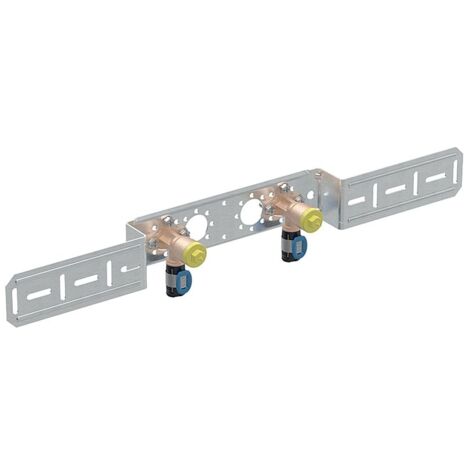 Geberit FlowFit Anschluswinkel 619661001 DN 15, Ø 20 mm, Rp 1/2, 59,7 cm, 90Grad, Trinkwasser