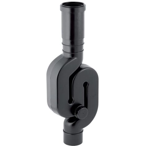Geberit PE Schneckengeruchsverschluss mit Serviceöffnung Außendurchmesser 110mm