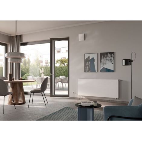 Kermi x-well D13 Fertigmontageset, bestehend aus Innenblende, Filter, Ventilatoreinheit und WRG