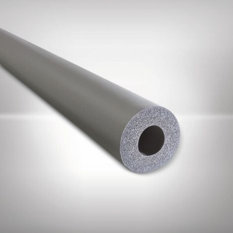 Armacell SH/ArmaFlex B1-Schlauch Isolierung Eisen-Rohr 48,3mm, Dämmstärke 10mm, grau, aus Nitrilkautschuk