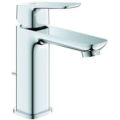 Einhand-Waschtischbatterie Grohe Cubeo M-Size – 1-Loch-Montage – Zugstangen-Ablaufgarnitur – Chrom – 1017490000 (1/3)