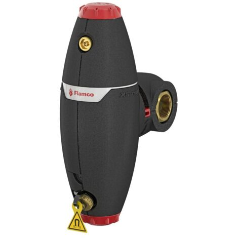 Flamco XStream Vent-Clean Luft-/Schlammabscheider DN 20 G 3/4" F mit Isolierung (1/2)