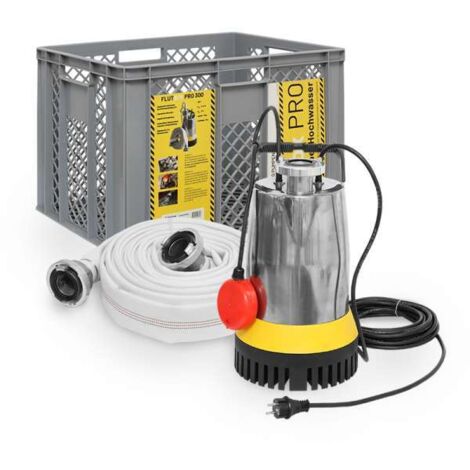 Jung Pumpen Flutbox Pro 300 Soforthilfe bei Hochwasser, professionelles Erste-Hilfe-Set bei Überschwemmungen Keller / Tiefgarage