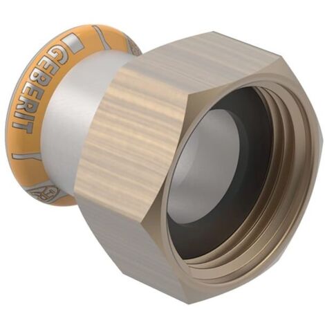 Geberit Mapress Therm Übergang mit Überwurfmutter d 22mm, di 20mm, G 1″ (1/5)