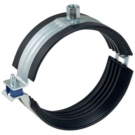 Geberit Rohrschelle gedämmt, mit Gewindemuffe M8, M10 di 90mm
