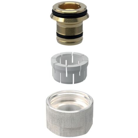 Geberit FlowFit Anschlussverschraubung für Eurokonus, für Systemrohre ML, PB D 16mm (1/4)