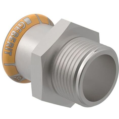 Geberit Mapress Therm Übergang mit Außengewinde d 22mm, R 1″ (1/5)