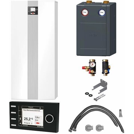 Wolf Paket Öl-Brennwertkessel COB-2-15 B30, 15kW Ausführung Heizkreis, BM-2 (1/3)