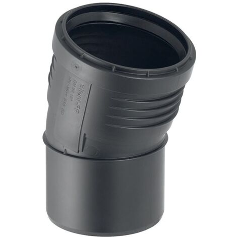 Geberit Silent-PP Bogen 15 Grad, Außendurchmesser 110mm
