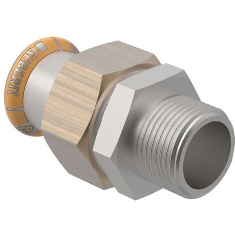 Geberit Mapress Therm Übergangsverschraubung mit Außengewinde D 22mm, R 1" (1/5)