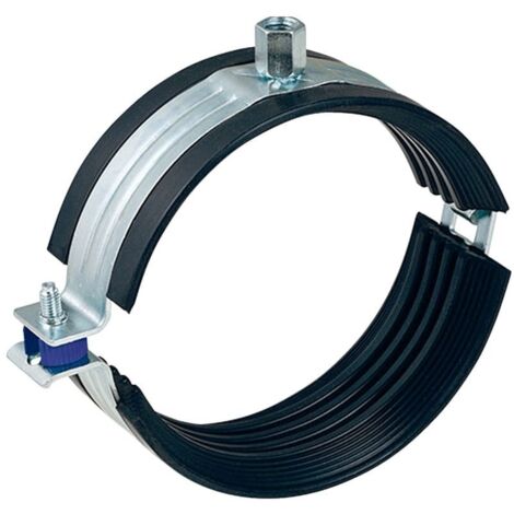 Geberit Rohrschelle gedämmt, mit Gewindemuffe M10/M12, Durchmesser 160mm (1/5)